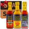 Hot Ones Hot Sauce Challenge Set - Season 28 Trio - Hot Sauces Gift Set - Variety Pack - Made with Natural Ingredients - Unique