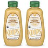 Koops' Organic Honey Mustard - Gourmet Mustard, Gluten-Free, Kosher, Made in USA, From Quality Mustard Seeds, Honey Mustard Sauc