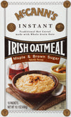 McCanns Irish Oatmeal Instant Oatmeal, Maple Brown Sugar, 10 Packets (Pack of 12)