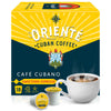 Oriente Dark Roast Cuban Coffee Pods, 18 Ct. | Cafe Cubano | Sweetened Espresso | 100% Arabica Dark Roast Coffee | Solar Energy