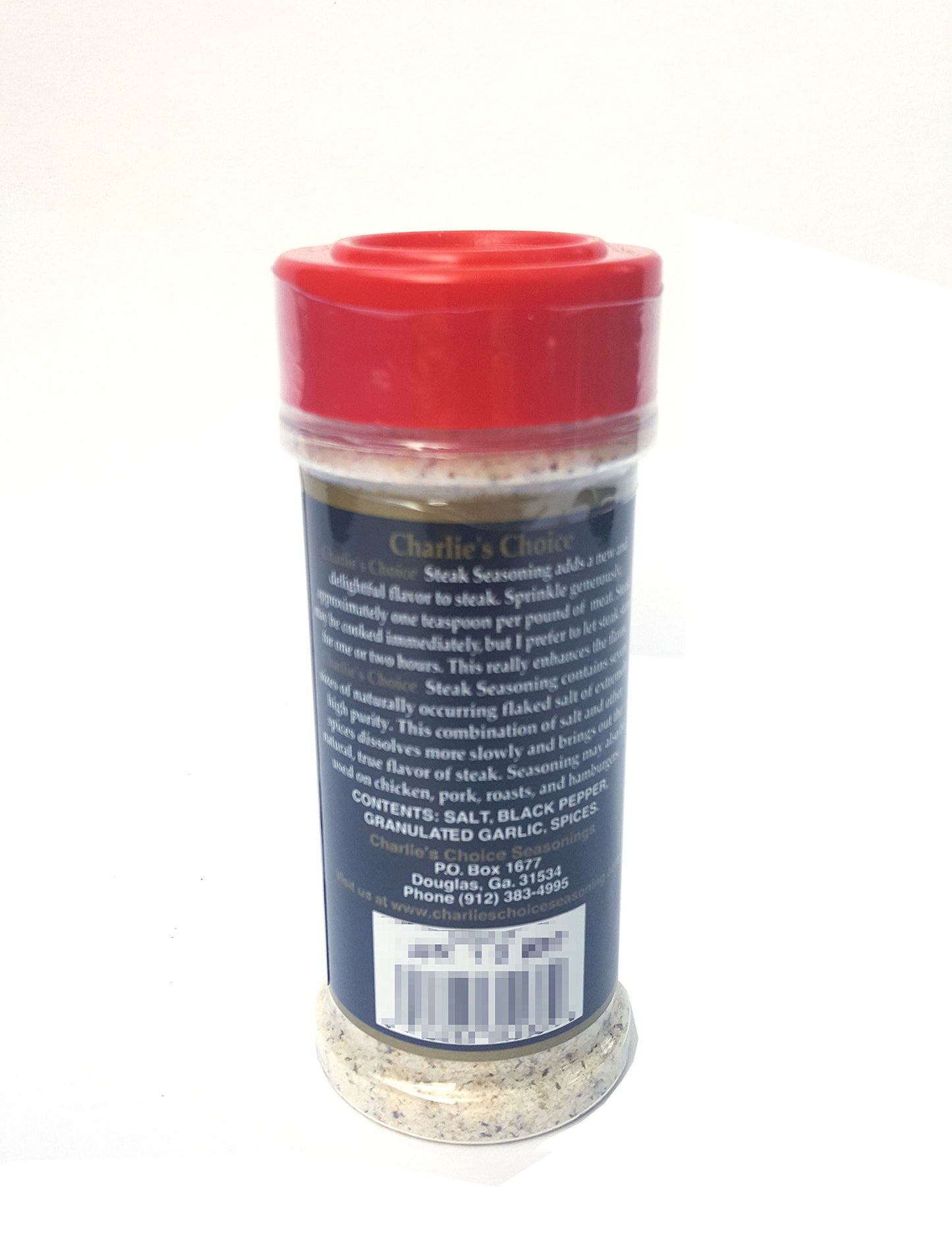 Charlies Choice Special Steak Seasoning 3 Pk Best for All Meats (Including grill Sirloin, Ribeye, etc) Beef Pork Chicken Fish 12