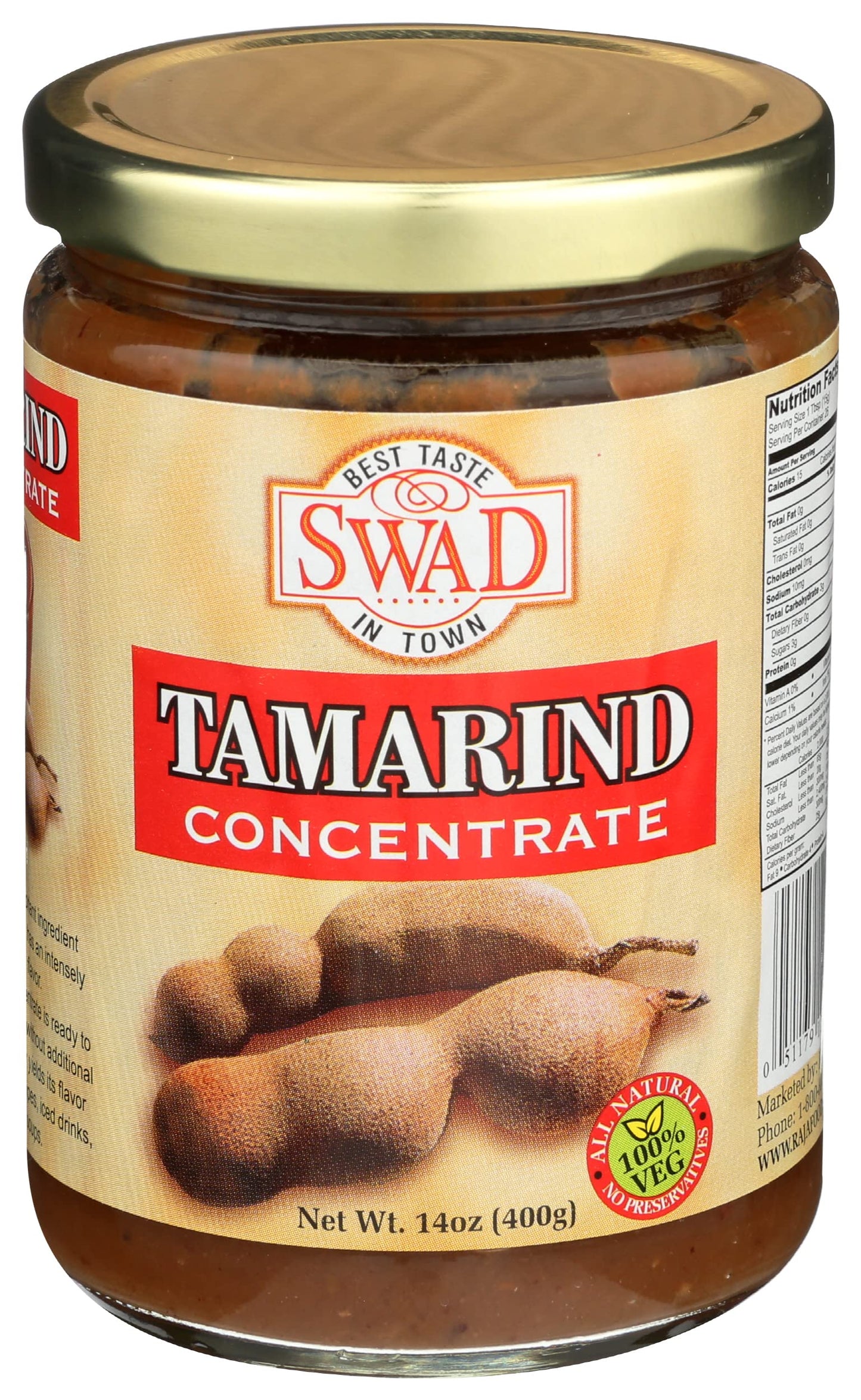 Swad Tamarind Concentrate 140Z (400G)