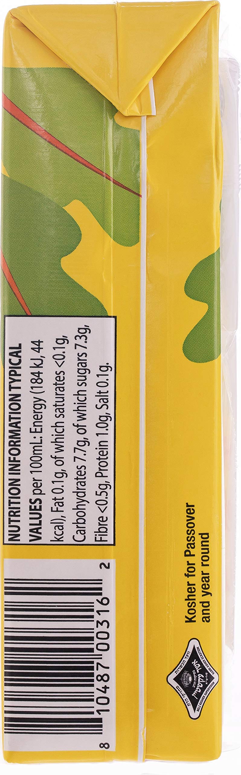 Heaven & Earth 100% Carrot & Pineapple Juice, 11.16Oz (10 Pack) 100% Juice | No Sugar Added | Straw Included | Gluten Free Non G