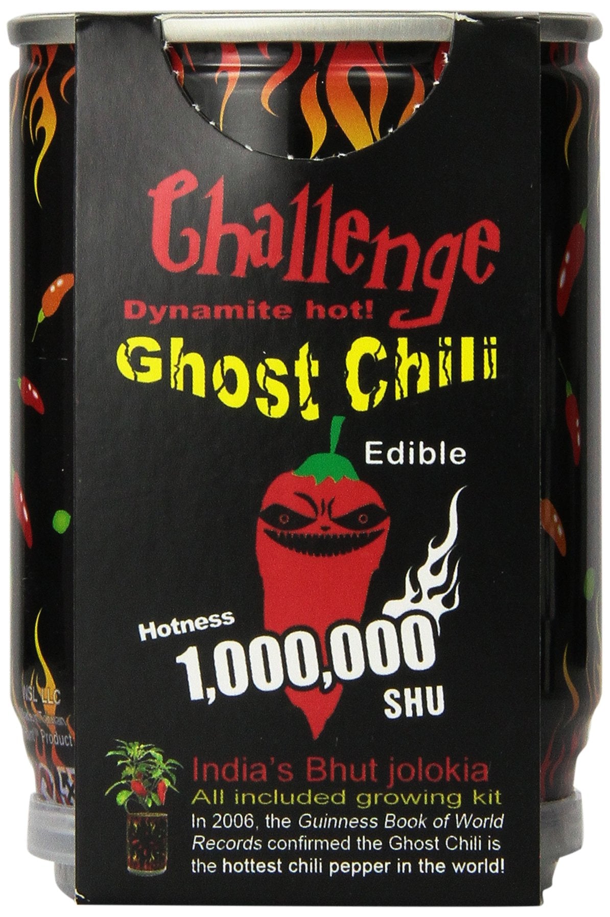 Ghost chili pepper - The hottest pepper in the world!!! 1,000,000 Heat Laval