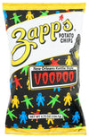 Zapps New Orleans Kettle-Style Potato Chips,Voodoo, 4.75 oz, 12 Pack