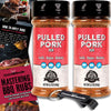 Pit Boss Pulled Pork BBQ Seasoning Spice & Rub Bundle - 2 Pack (13.4 oz) with Guide & Keychain Opener