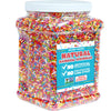 Dye Free Sprinkles - 2.2 Pounds - Rainbow Sprinkles for Ice Cream - Vegan, No Artificial Dyes - Bulk Sprinkles - Non-GMO Cupcake