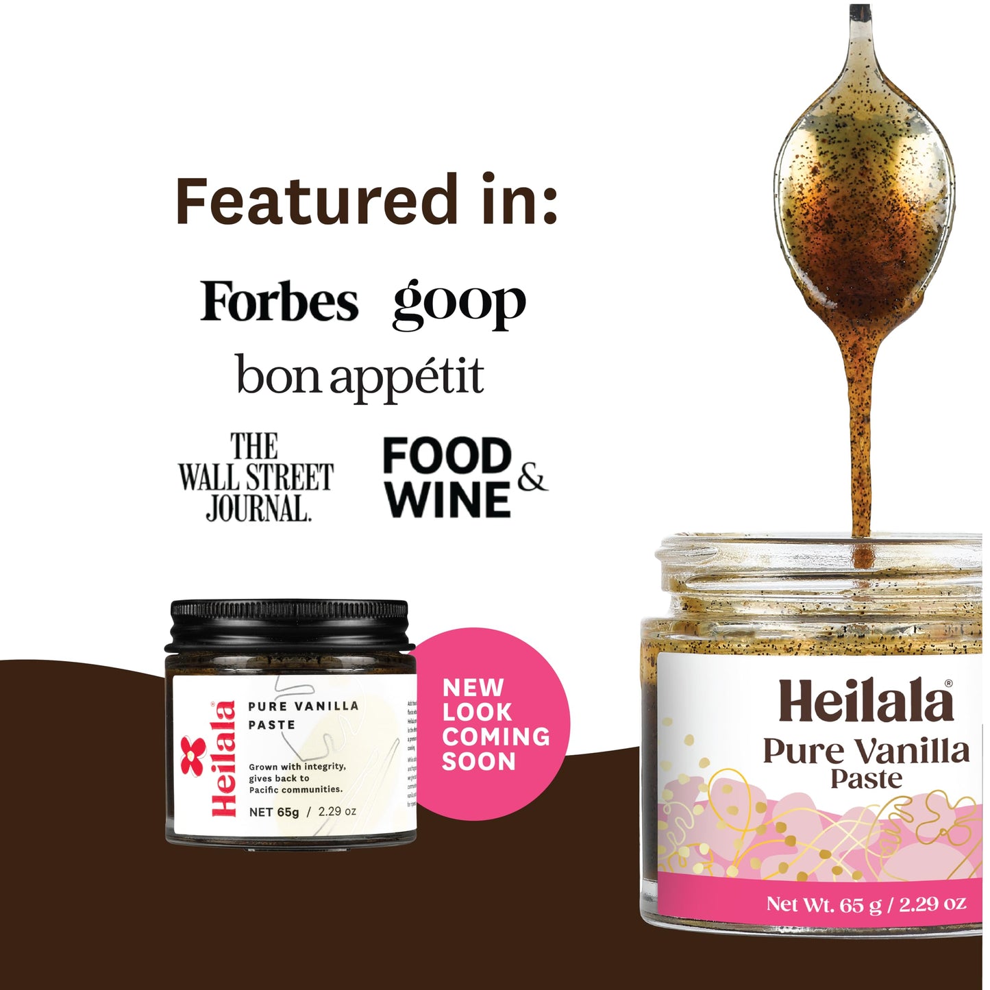 Heilala Premium Vanilla Bean Paste, Ethically Sourced spirit-inspired flavor Vanilla, 2.29 oz
