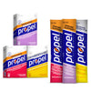 Propel Immune Support Electrolyte Enhanced Water Drink Mix Powder Packets, Variety Pack, 100% DV Vitamin C, Good source of Zinc,