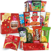 Turkish Munchies International Snack Box | 12 Full-Size + 1 Bonus Snacks | Midi Size | Midi Red