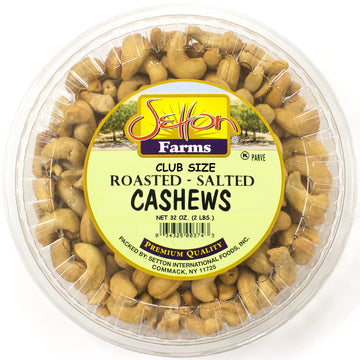 Cashews Roasted Salted | Non-Gmo | Premium Quality | Bulk Value Size 32 Oz. (2 Lb.)