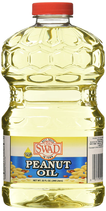 Great Bazaar Swad Peanut Oil, 32 Ounce