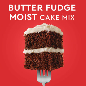 Duncan Hines Perfectly Moist Butter Recipe Fudge Cake Mix, 15.25 Oz