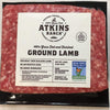 Atkins Ranch Ground Lamb, 1lb
