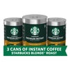 Starbucks Premium Instant Coffee, Blonde Roast, 3 Pack, 3.17 Oz Each, 100% Arabica Beans