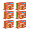 Simply Delish Plant Based Natural Orange Jel Dessert - 6 Pack - Zero Sugar, 0g Net Carbs, Gluten Free, Vegan, Diabetic & Allerge