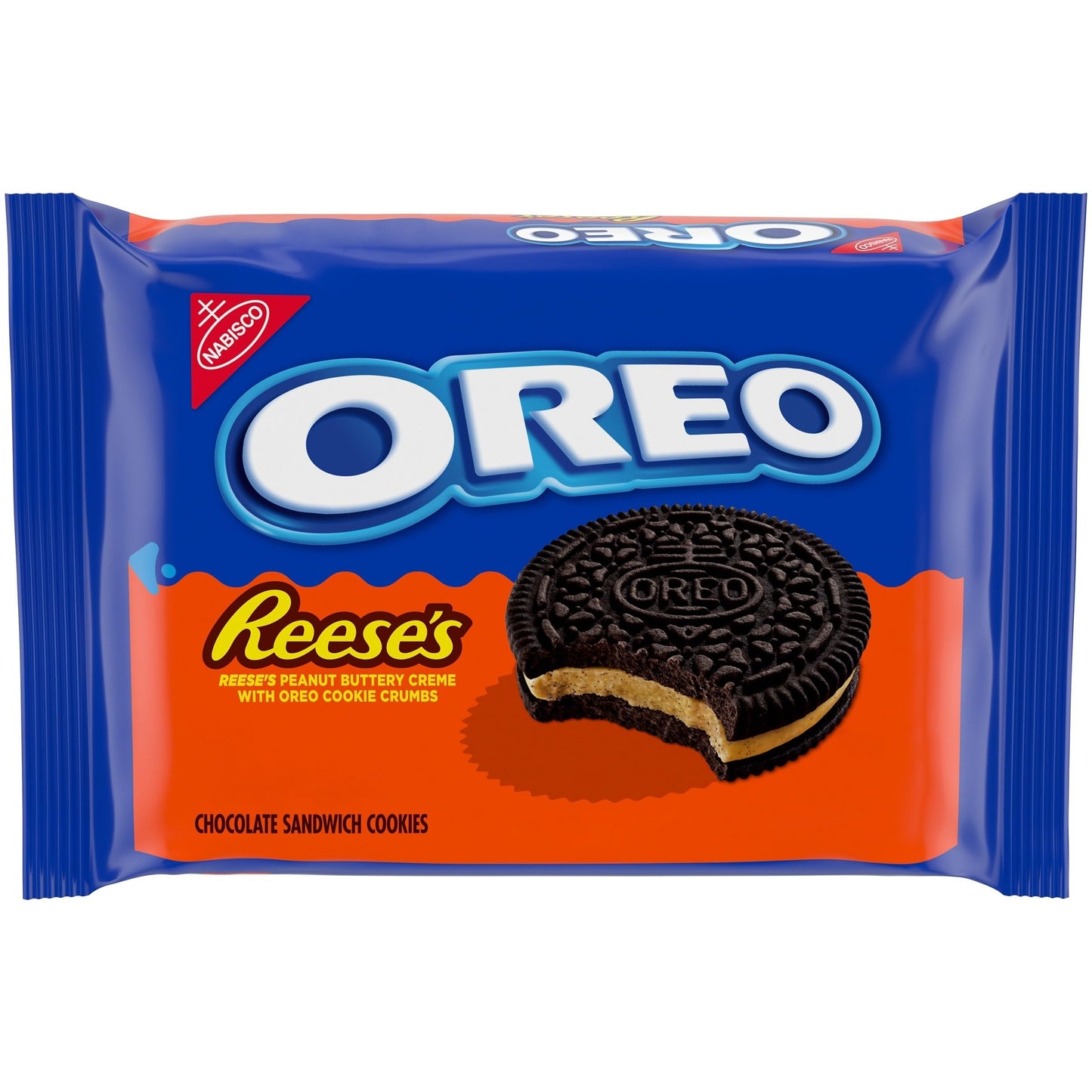 OREO REESES Peanut Buttery Creme Chocolate Sandwich Cookies, 12.35 oz