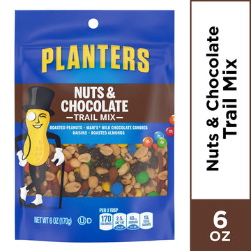 Planters Nuts & Chocolate M&Ms (6 oz Bags, Pack of 12)