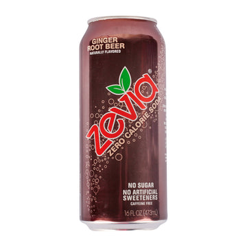 Zevia Ginger Root malt-inspired, 16 Fl Oz Single, Clear, Model 48651