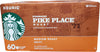 Starbucks Pike Place Medium Roast Coffee 60Count K-Cups Net Wt 26.4 Oz, Chocolate & Toasted Nut, 26.4 Oz