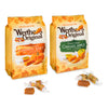 Treatizo - Caramel Apple & Pumpkin Spice Original Soft Caramels Individually Wrapped Sharable Fall Flavored Candies 8.57 ounce Bags Pack of 2