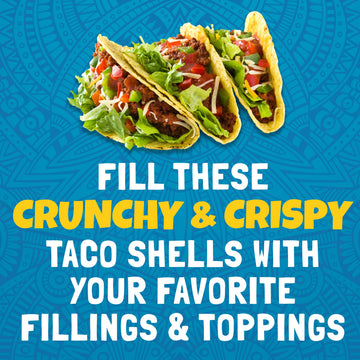 Ortega Taco Shells, Yellow Corn, 18 Count