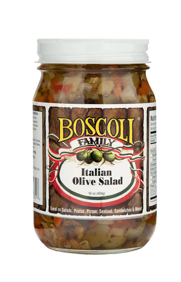 Boscoli Family Italian Olive Salad, 15.5 Oz.