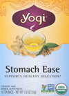 Yogi Tea Stomach Ease, Herbal nutrition product, Tea Bags, 16 ct