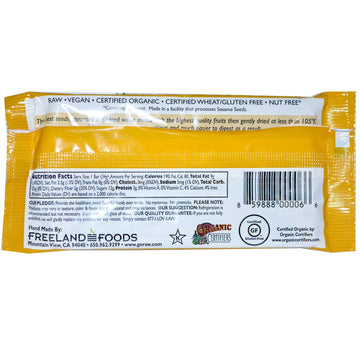 Go Raw Bar Banana Bread Flax Org, 1.2 Oz