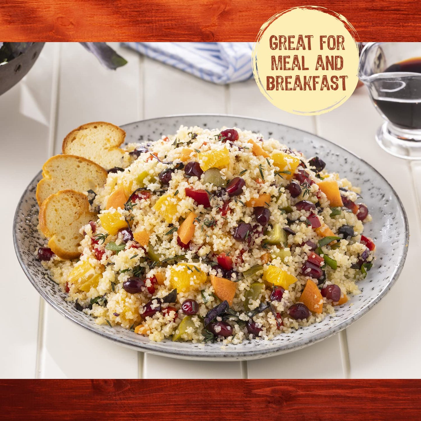 Duru Fine Bulgur, 35.2oz (1000g), Wheat Berries, 100% Natural and Certificated, High Fiber and Protein, Non-GMO, Great for Vegan