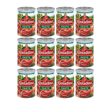 Contadina Tomato Paste, 12 Pack, 6 Oz Can