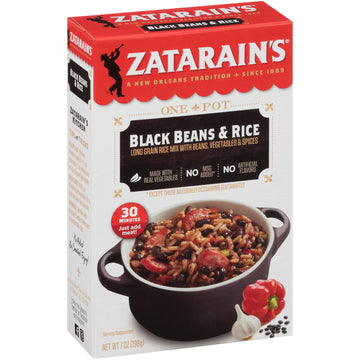 Zatarain's Black Beans & Rice, 7 oz (Pack of 8)