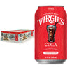 VirgilS Handcrafted Cola - Bold Flavor Energy Blend Free - 12Oz Cans 24 Pack
