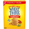 Wheat Thins Sundried Tomato & Basil Snacks, Whole Grain Wheat Crackers, Snack Crackers, Family Size, 13 oz