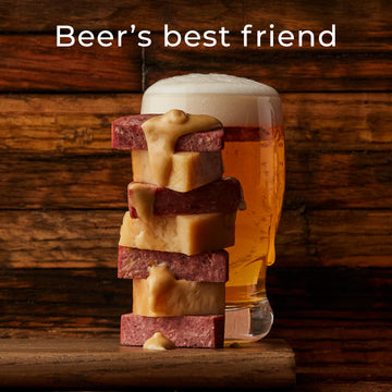 Hickory Farms Summer Sausage 3-Pack, 7 oz each, High Protein, Low Carb, Ready to Eat