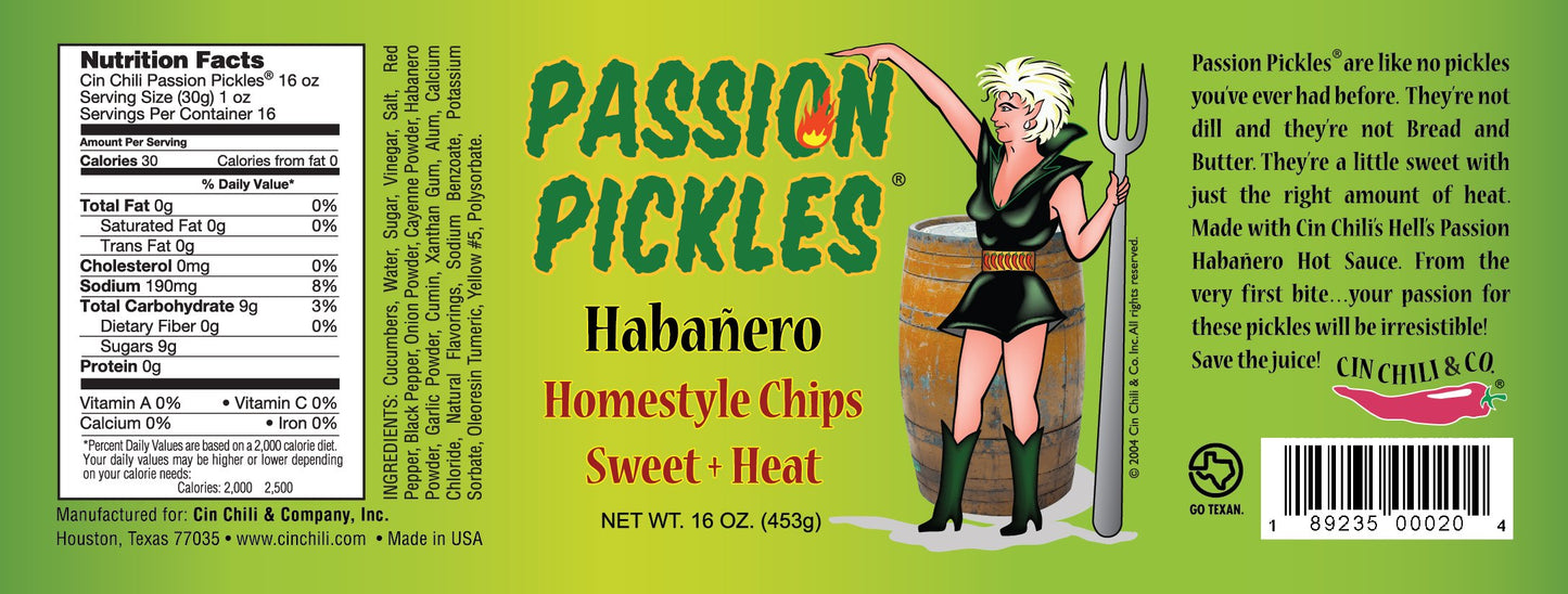 Passion Pickles Habanero