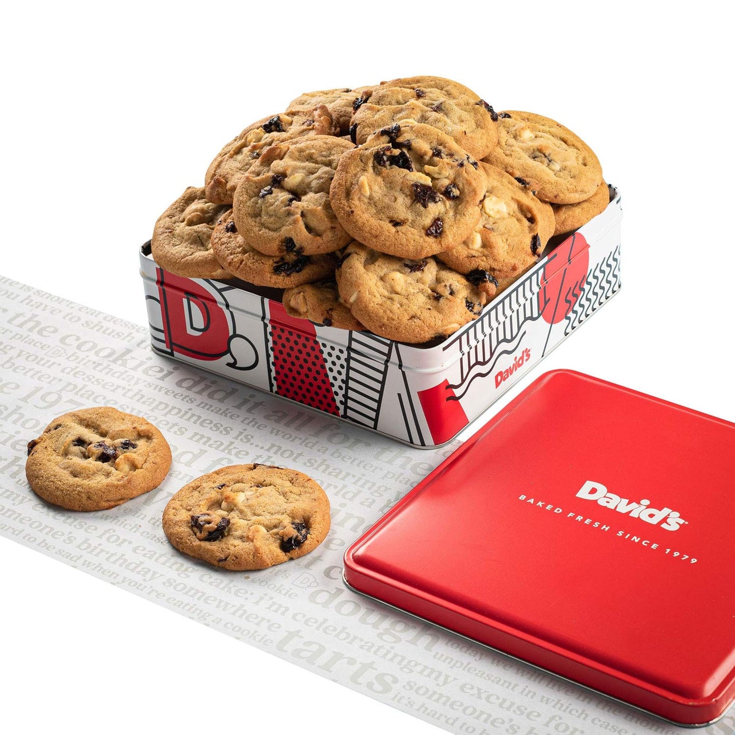 Davids Cookies Freshly Baked Cookies - Delicious Handmade Soft Variety - Exquisite Gourmet Gift for Friends & Family on Special