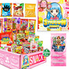 Shogun Candy, 40Pcs Japanese Snacks And Japanese Candy, Popin Cookin Japanese Snack Box, Kawaii Dagashi Box, (Hime(Gluten Free))