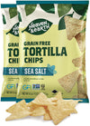 Heaven & Earth Sea Salt Tortilla Chips, Grain Free Tortilla Chips, 4.5oz (2 Pack) | Corn Free | Gluten Free | Kosher for Passove