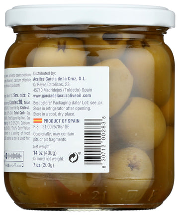 Garcia De La Cruz Pimiento Stuffed Olives, 14 Oz