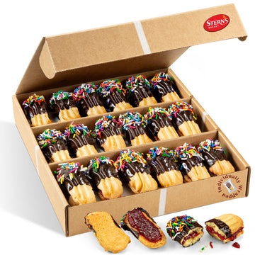 Cookie Gift Basket 18 Italian Cookies Individually Wrapped Cookies Shortbread Cookies Food Gifts For Him Or Her Holidays Bir