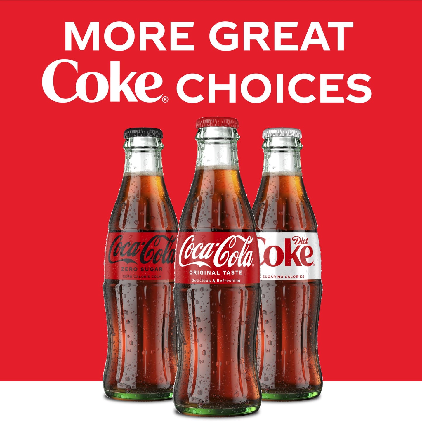 Coca-Cola Glass Bottle 8 fl oz 6 Pack - Caramel, Model 049000018349, Glass