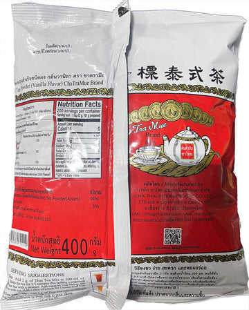 Number-One Chatramue Original Thai Iced Tea Mix 400G Bag, Pack Of 2