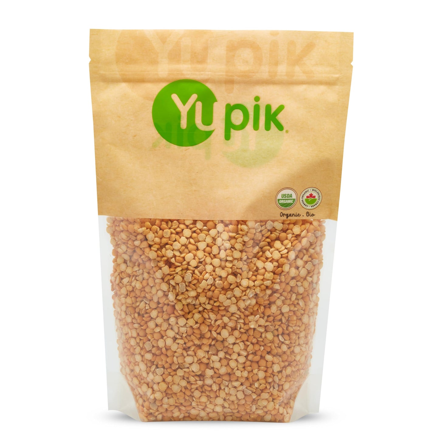Yupik Peas Organic Split Yellow 2.2 lb Pack of 1