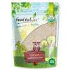 Food to Live Organic Cane Sugar, 3 Pounds - Pure Sweetness from Nature, Unrefined, Perfect for Baking, Cooking and Sweetening, N