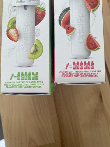 Generic 4 Pack Flavor Cartridges Refill - Fruit Punch, Strawberry Kiwi, Honeycrisp Apple, Watermelon (4, 1.2 Fl Oz)