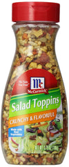 Mccormick, Salad Toppins, Crunchy & Flavorful, 3.75Oz Bottle (Pack Of 3)