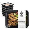 Grumpy Butcher Premium Prepared Meals: Chicken Asada & Vegetables, 6 pack (12 oz each, 4.5 lb total) - Artisan Frozen Meals - Sm