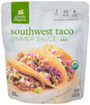Simply Organic Southwest Taco Simmer Sauce, 8 Ounce Pouch, Bold Flavor, For Beef, Pork Or Chicken Tacos (Pack Of 6)