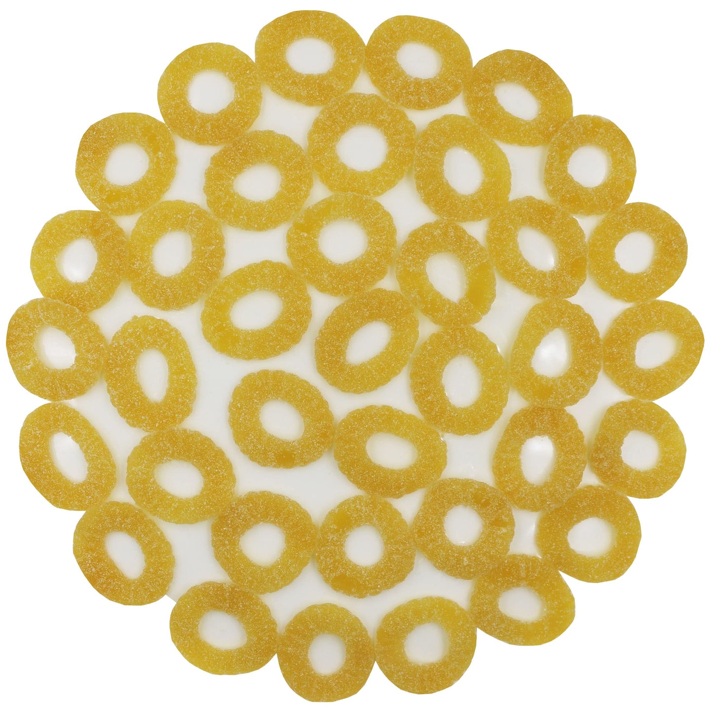 Firstchoicecandy Gummy Fruit Candy (Pineapple Rings, 2 Pound (Pack Of 1))
